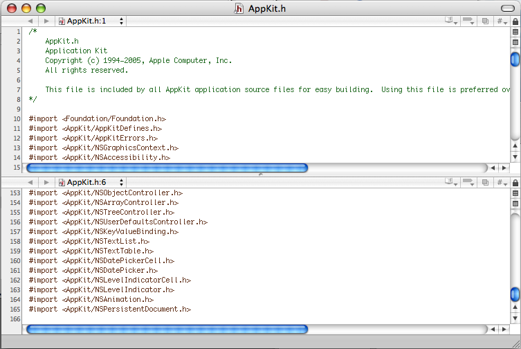 xCode Split View